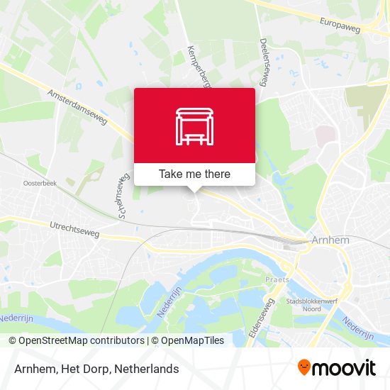 Arnhem, Het Dorp Karte