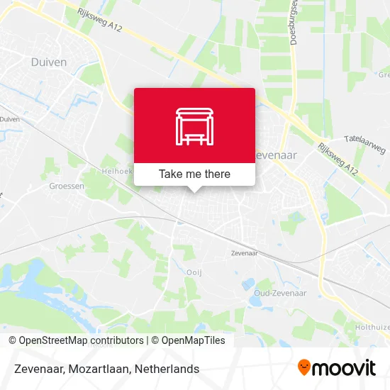 Zevenaar, Mozartlaan map