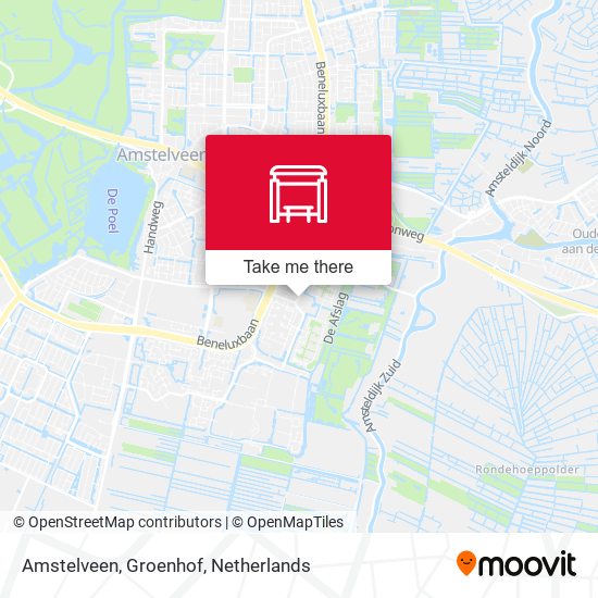 Amstelveen, Groenhof Karte