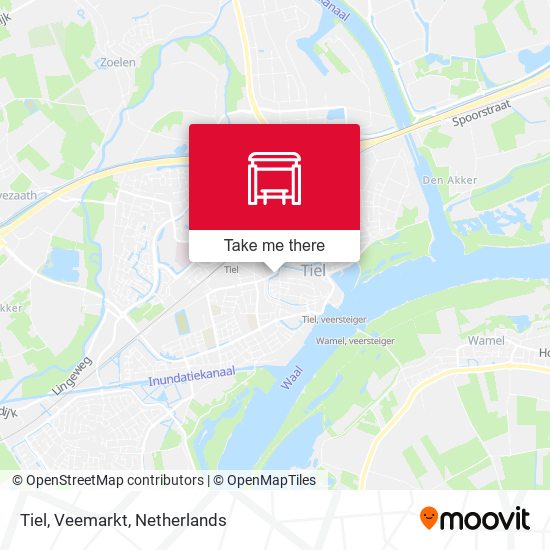 Tiel, Veemarkt map