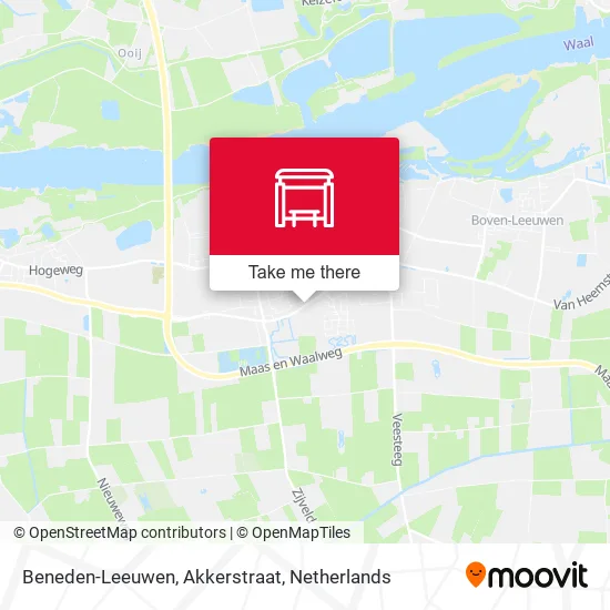 Beneden-Leeuwen, Akkerstraat map