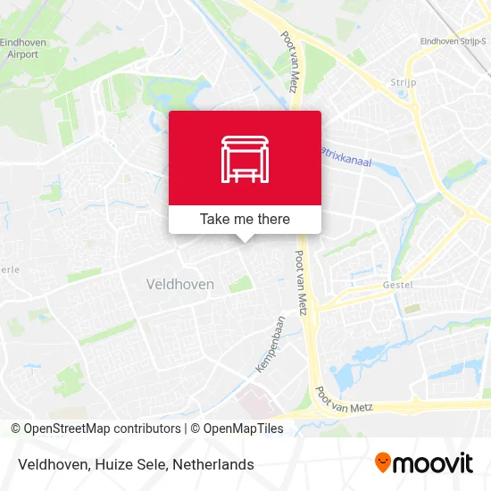 Veldhoven, Huize Sele map