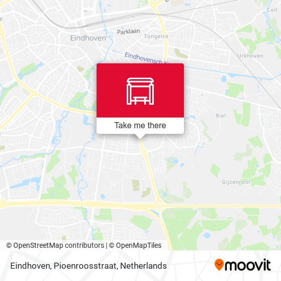 Eindhoven, Pioenroosstraat map