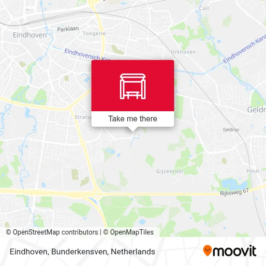 Eindhoven, Bunderkensven map