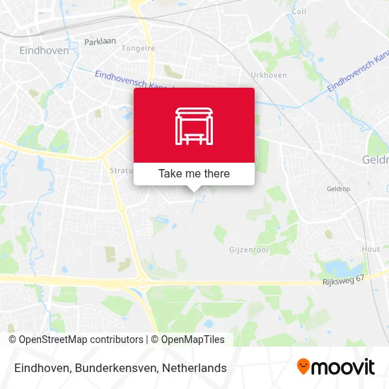 Eindhoven, Bunderkensven map