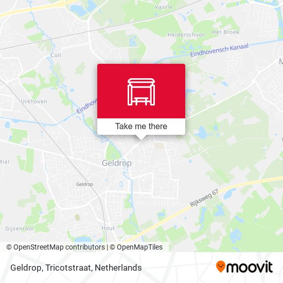 Geldrop, Tricotstraat map