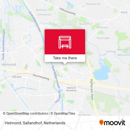 Helmond, Sallandhof Karte