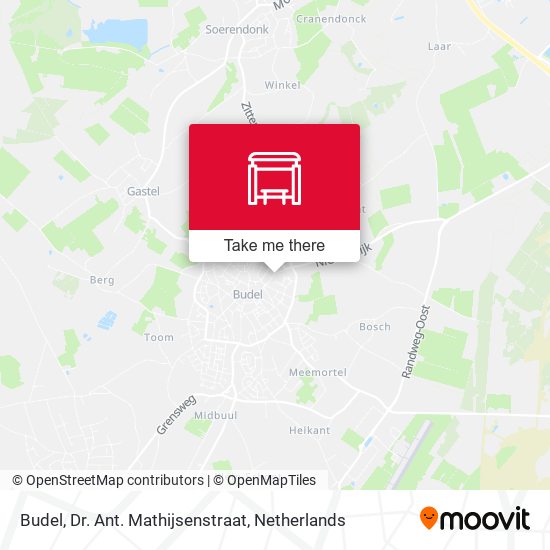 Budel, Dr. Ant. Mathijsenstraat map