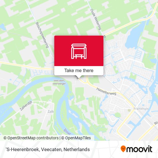 'S-Heerenbroek, Veecaten map