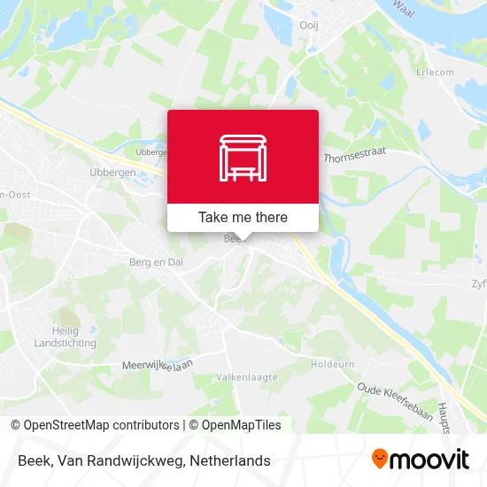 Beek, Van Randwijckweg map