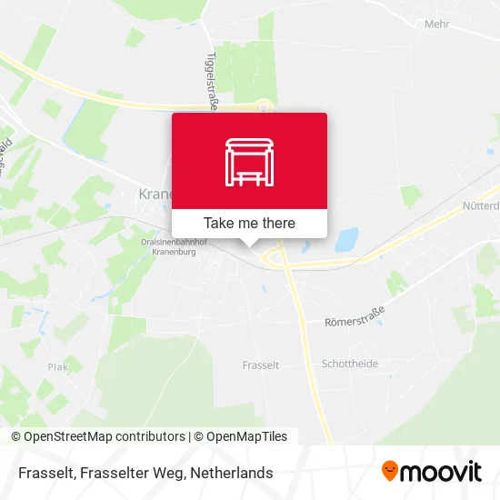 Frasselt, Frasselter Weg map