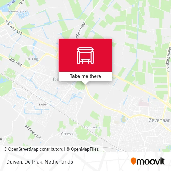 Duiven, De Plak map