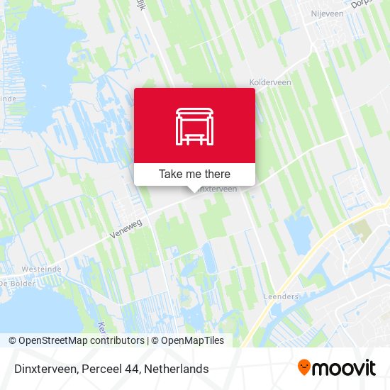 Dinxterveen, Perceel 44 map