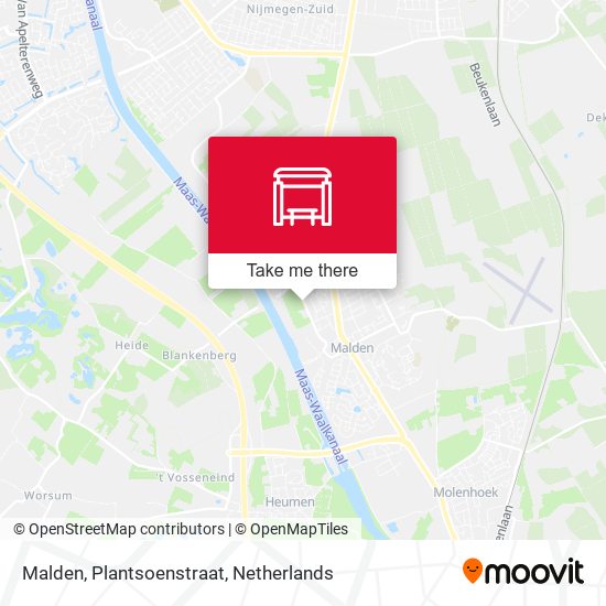 Malden, Plantsoenstraat map