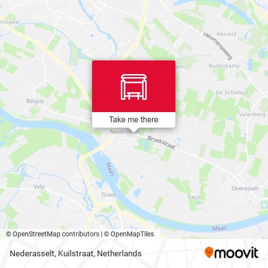 Nederasselt, Kuilstraat map