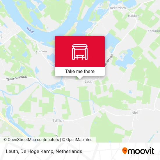 Leuth, De Hoge Kamp map