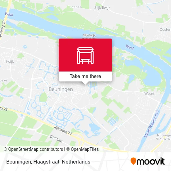 Beuningen, Haagstraat map