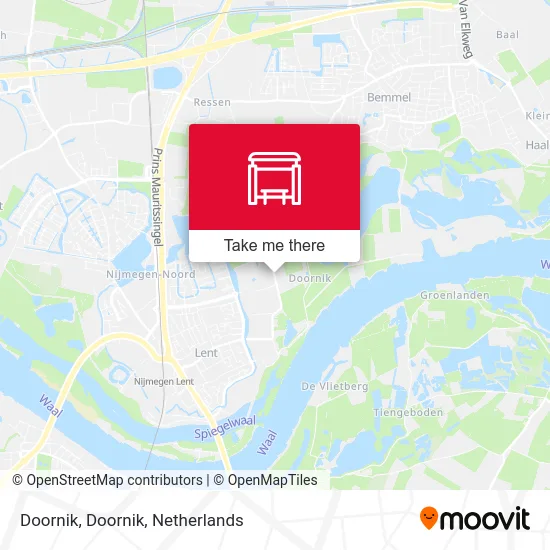 Doornik, Doornik map