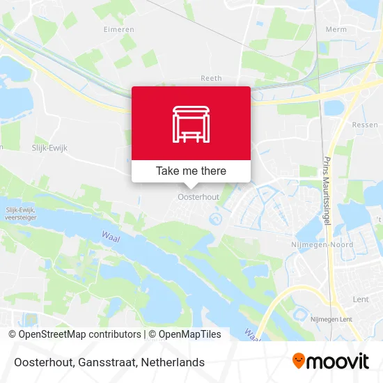 Oosterhout, Gansstraat map