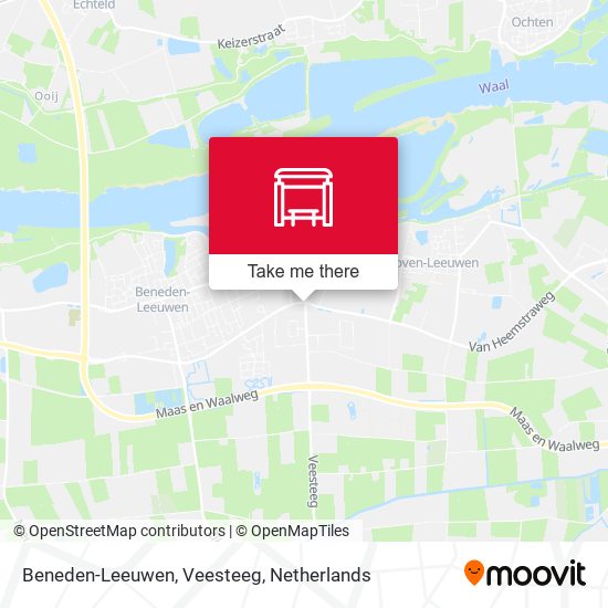 Beneden-Leeuwen, Veesteeg map