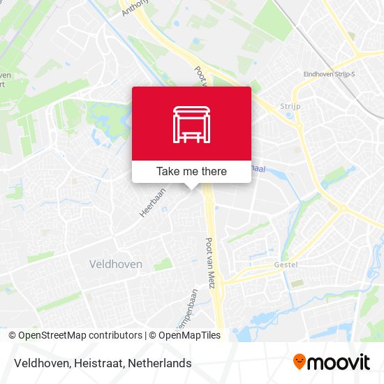 Veldhoven, Heistraat map