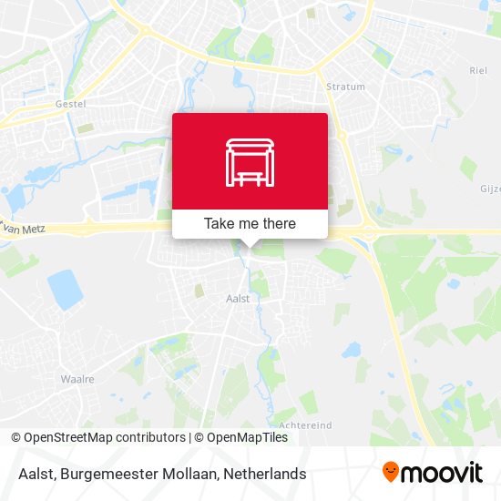 Aalst, Burgemeester Mollaan map