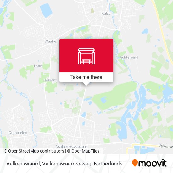 Valkenswaard, Valkenswaardseweg map