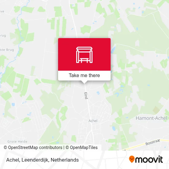 Achel, Leenderdijk map