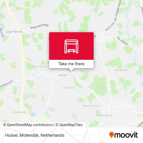 Hulsel, Molendijk map