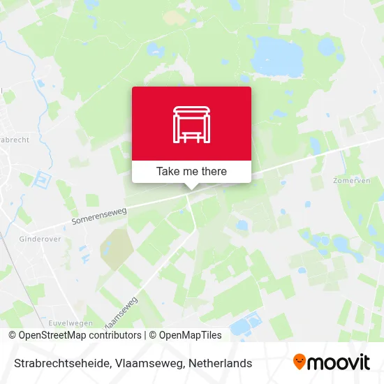 Strabrechtseheide, Vlaamseweg map