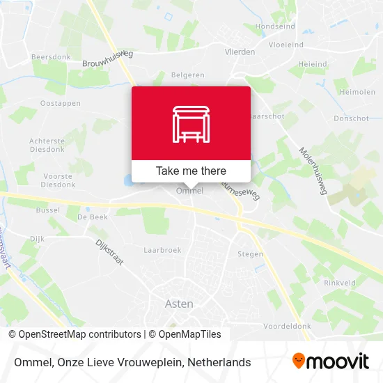 Ommel, Onze Lieve Vrouweplein map