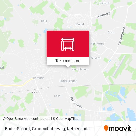 Budel-Schoot, Grootschoterweg map