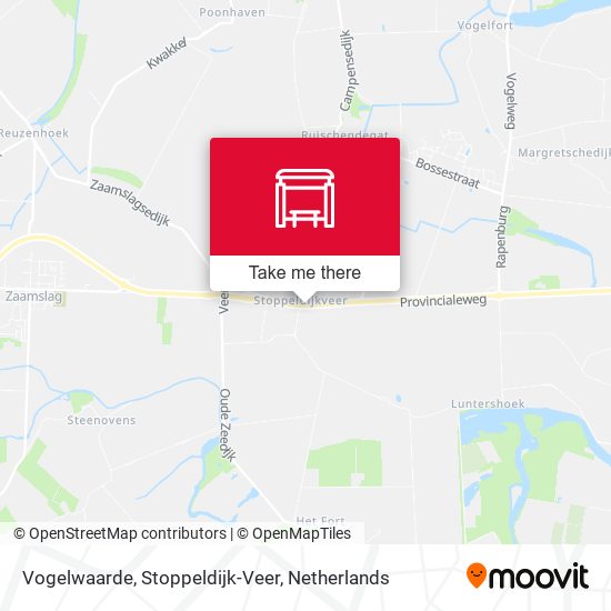 Vogelwaarde, Stoppeldijk-Veer map