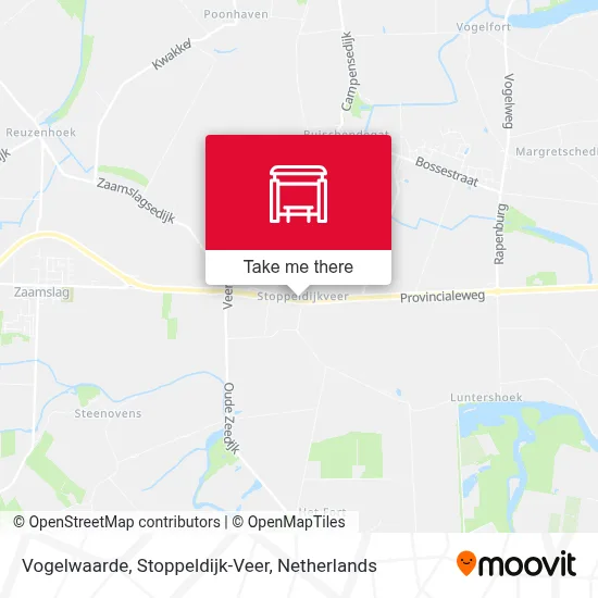 Vogelwaarde, Stoppeldijk-Veer map