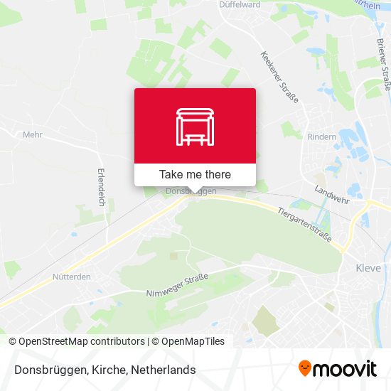 Donsbrüggen, Kirche map