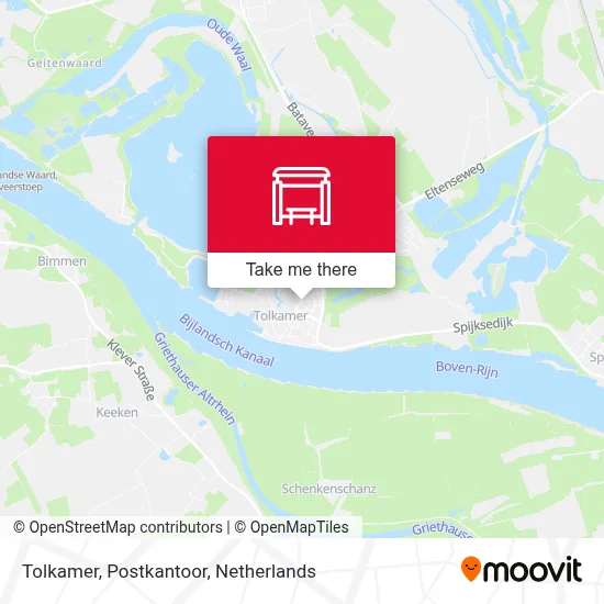 Tolkamer, Postkantoor map