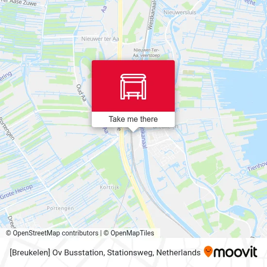 [Breukelen] Ov Busstation, Stationsweg map