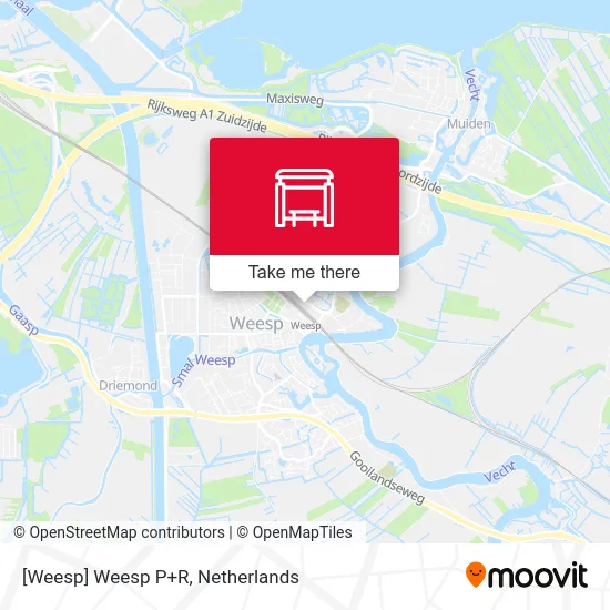 [Weesp] Weesp P+R map