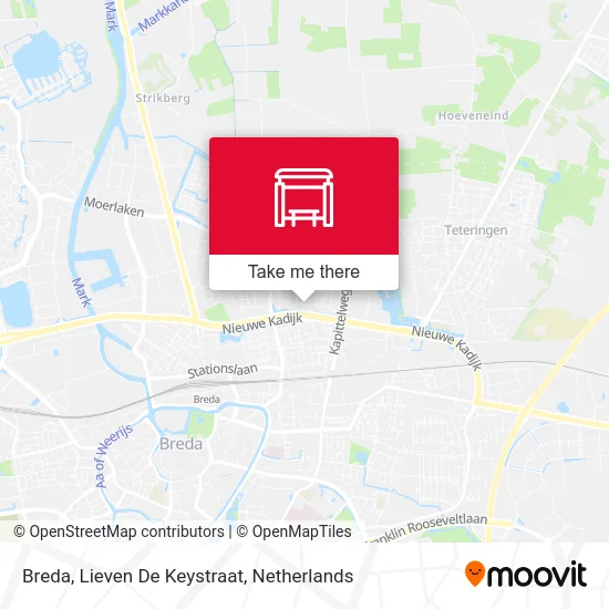 Breda, Lieven De Keystraat map