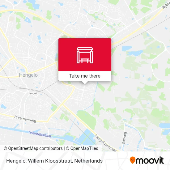Hengelo, Willem Kloosstraat map