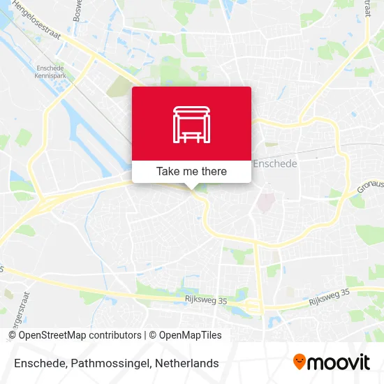 Enschede, Pathmossingel Karte