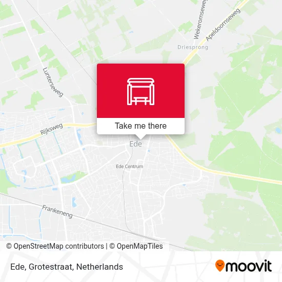 Ede, Grotestraat map
