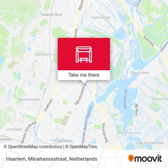 Haarlem, Minahassastraat Karte