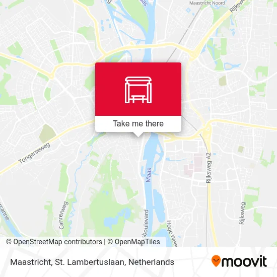 Maastricht, St. Lambertuslaan map