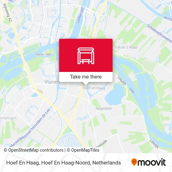 Hoef En Haag, Hoef En Haag-Noord map