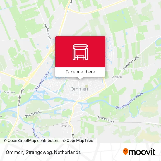 Ommen, Strangeweg map