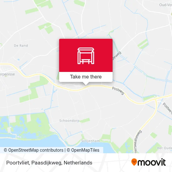 Poortvliet, Paasdijkweg map