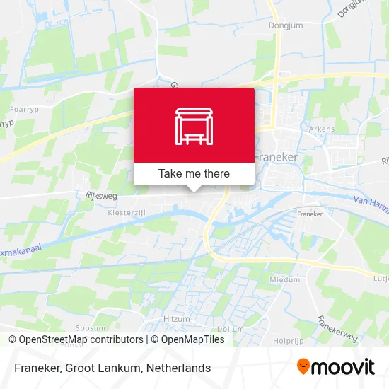 Franeker, Groot Lankum map