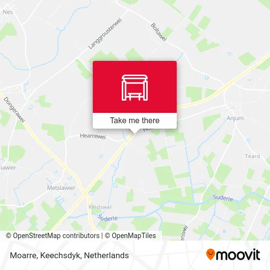 Moarre, Keechsdyk map