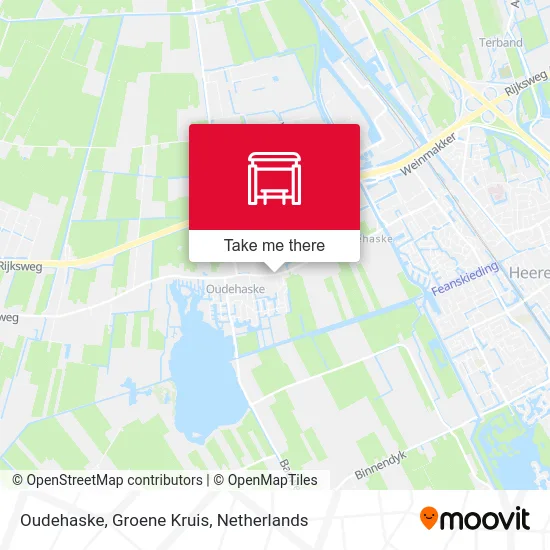 Oudehaske, Groene Kruis Karte